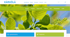 Desktop Screenshot of karkola.fi
