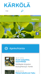Mobile Screenshot of karkola.fi